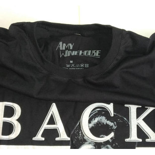 Amy Winehouse - Back to Black Official T Shirt ( Men S) ***READY TO SHIP from Hong Kong***